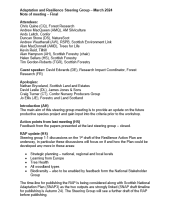 Adaptation and Resilience Steering Group 3 - March 2024